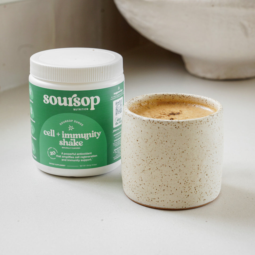 Soursop Nutrition Almond Butter Maple Latte 
