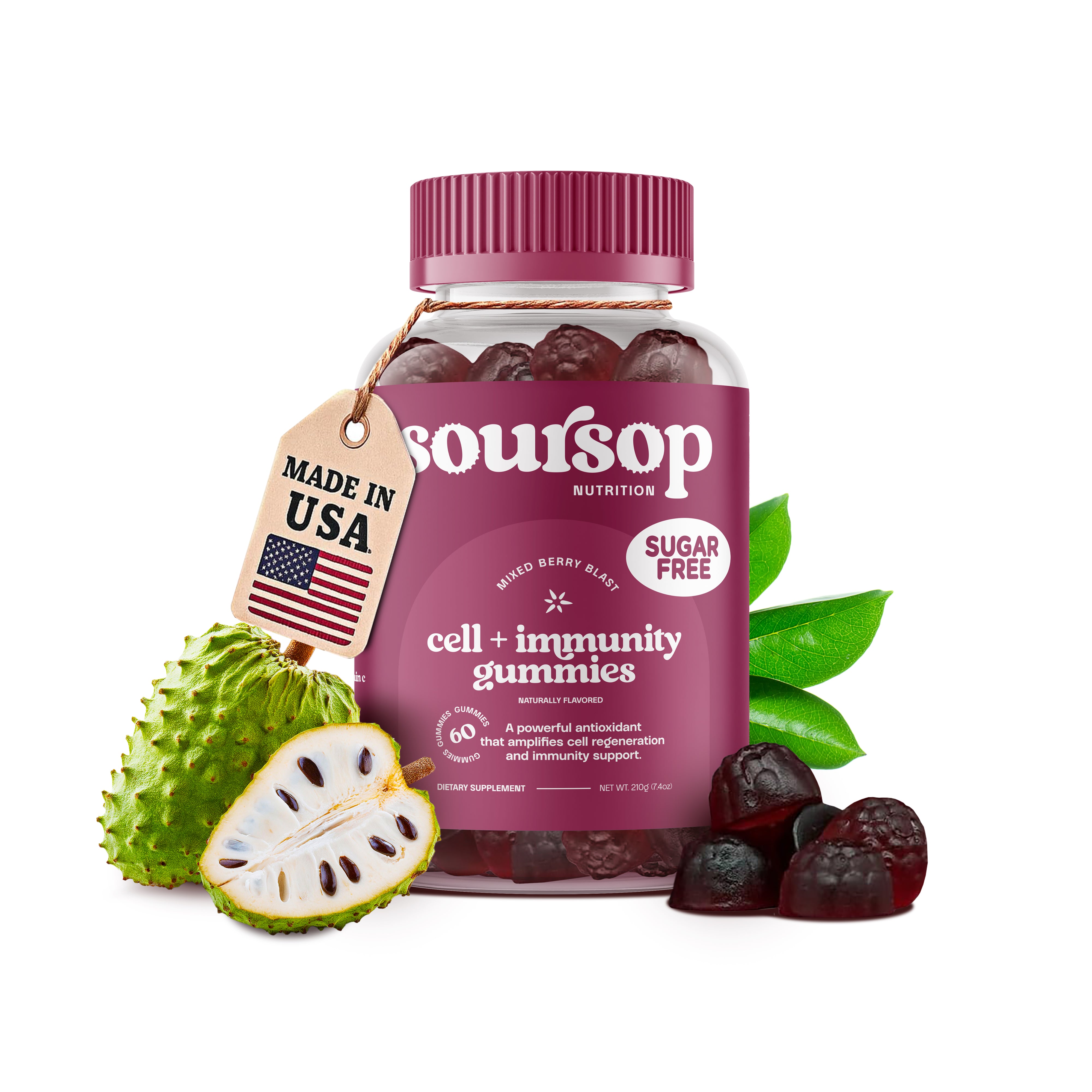 Livyond Soursop Gummies bottle