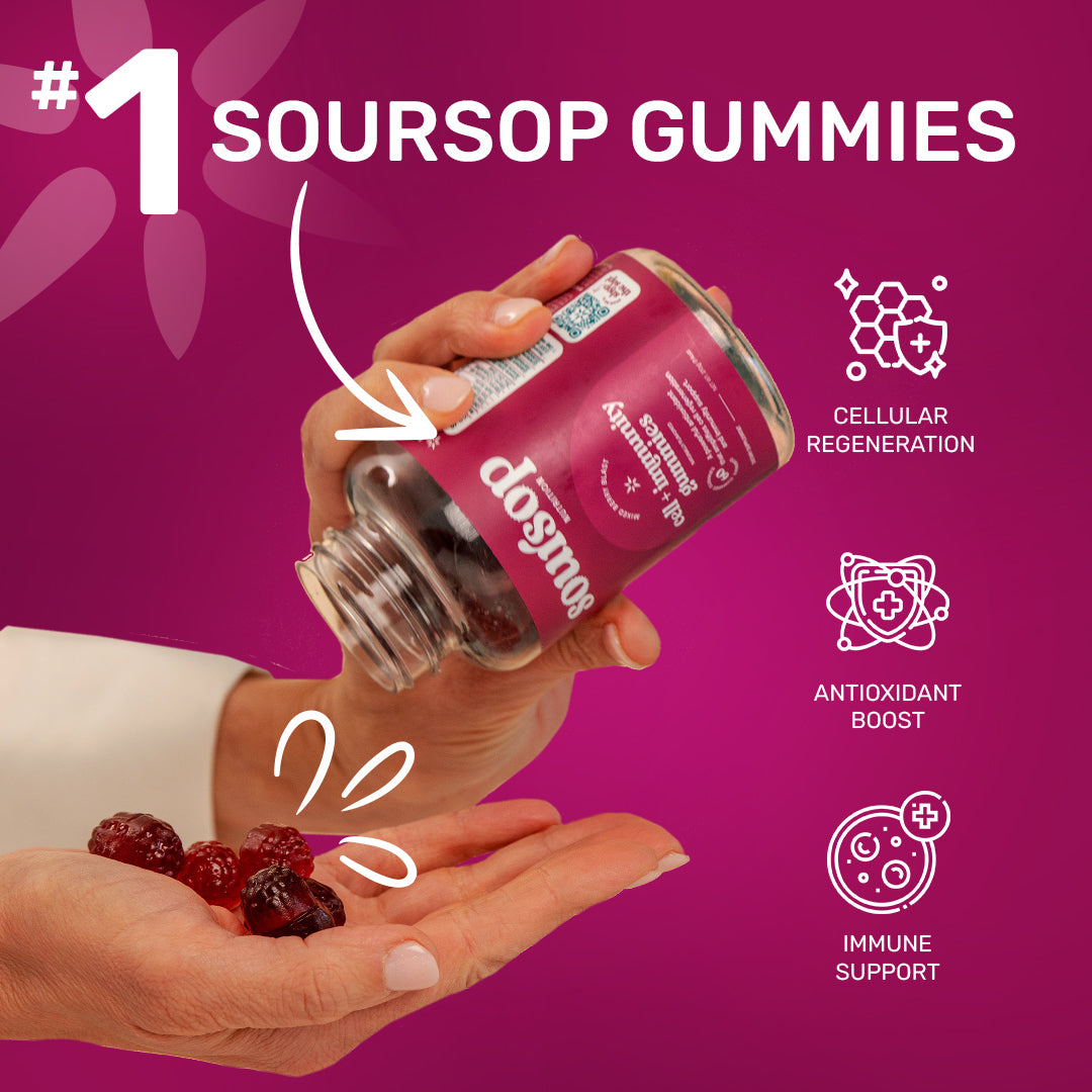 Cell + Immunity Soursop Gummies*