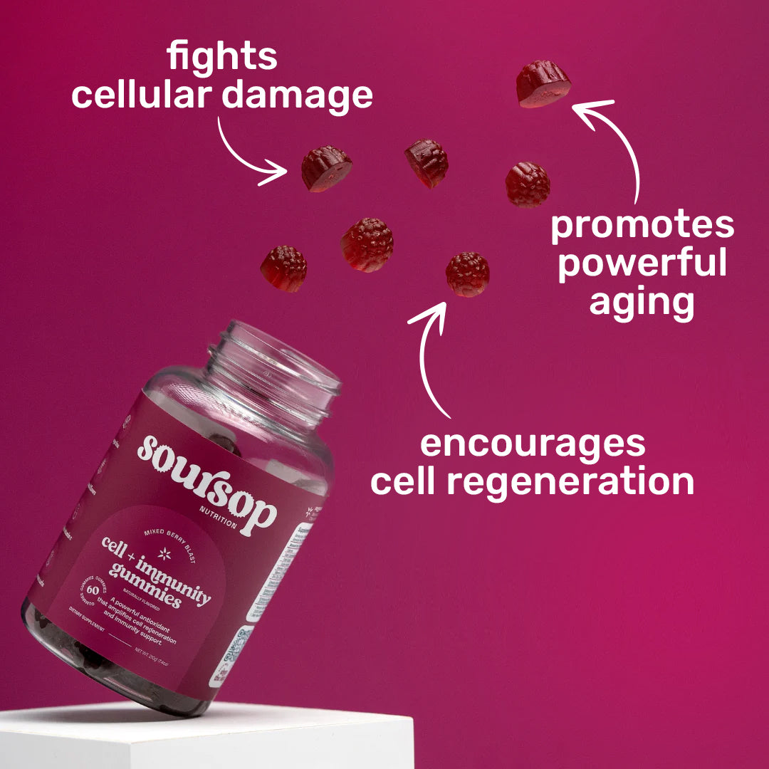 Cell + Immunity Soursop Gummies*