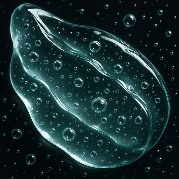Serum gel texture macro