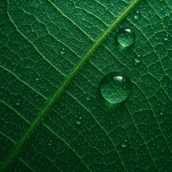 Soursop leaf macro